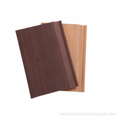 anti- mildew exterior hollow wooden cladding